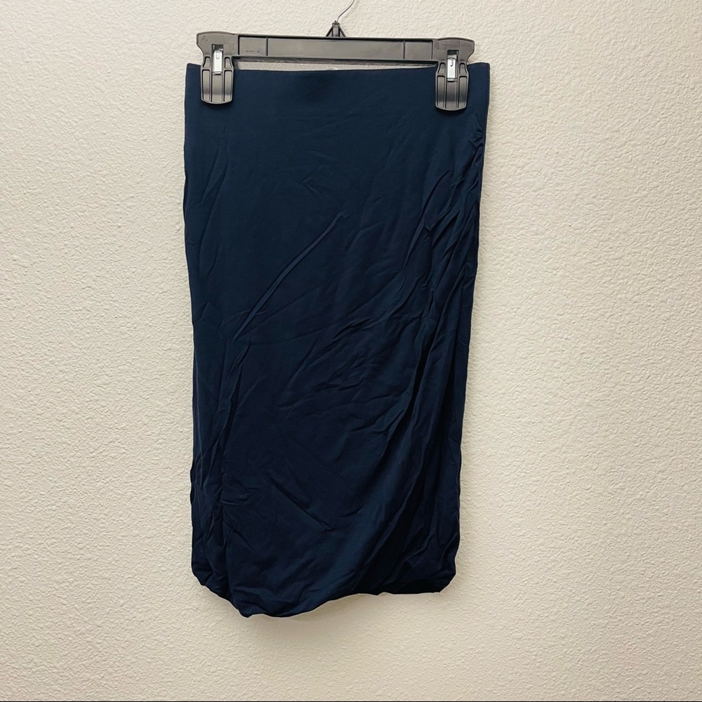 NWT✨FRAME Double Ruched Skirt - Picture 6 of 13